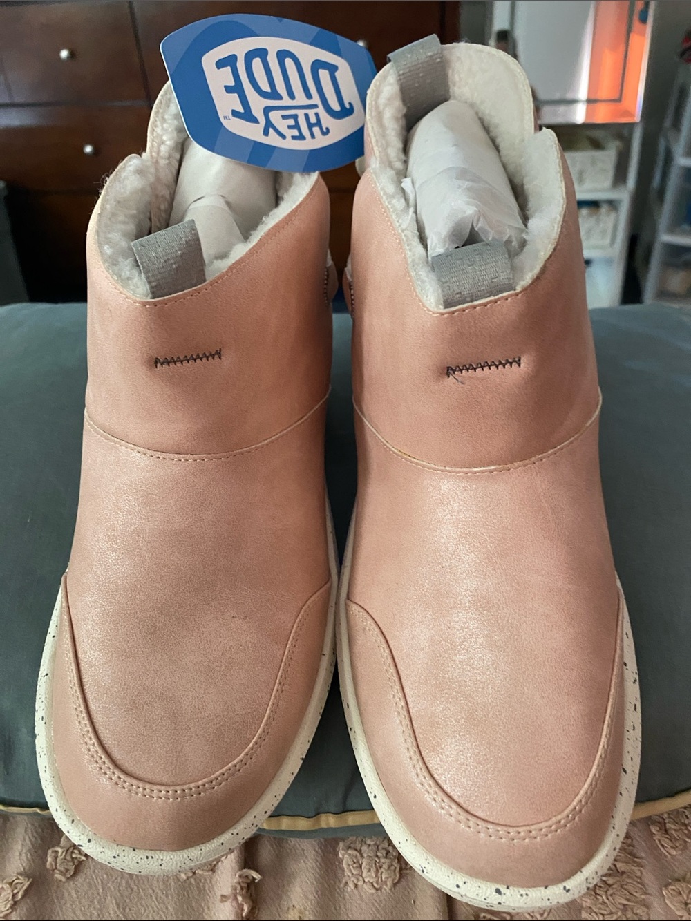 Hey Dude Kids Pink Ankle Boots